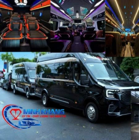 Dịch vụ bao xe Limousine 9 chỗ VIP (DCar hạng thương gia) - Vận Tải Minh Khang