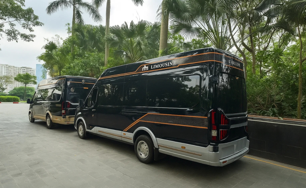 Dịch vụ thuê xe hợp đồng đi tỉnh với dàn xe Limousine Dcar 9 chỗ số lượng lớn
