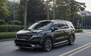 Xe du lịch Hải Phòng đi Tà Chì Nhù - Kia Carnival 7 chỗ màu đen