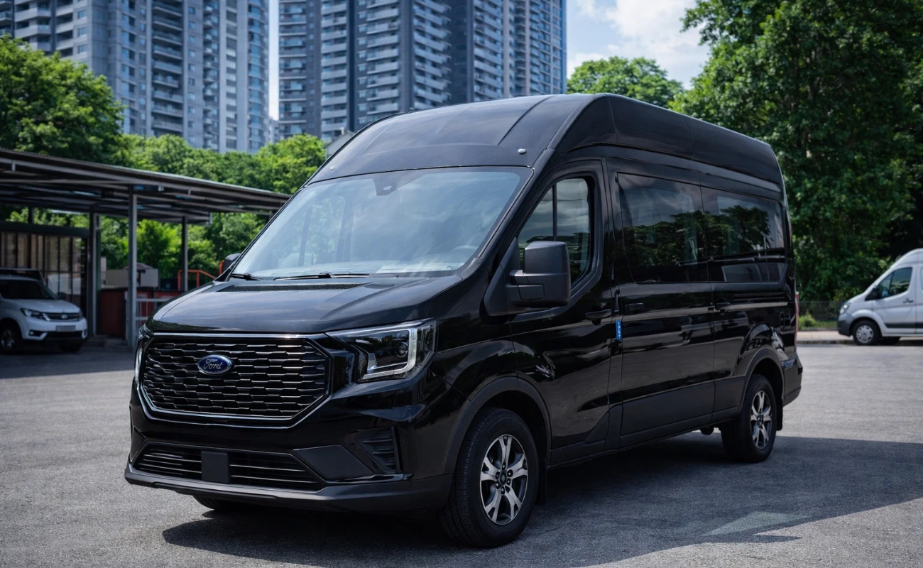 Dàn xe 16 chỗ hiện đại cho khách hàng lần đầu thuê xe Hải Phòng đi tỉnh