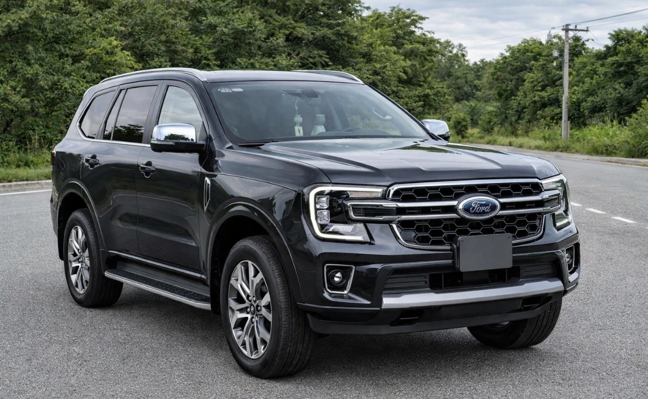 Hình ảnh xe Ford Everest 7 chỗ gầm cao leo đèo chuyên phục vụ xe ghép và xe đi tỉnh